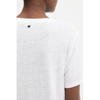 Weekend Max Mara тениска дамска с лен PELOTA (2615941052600)