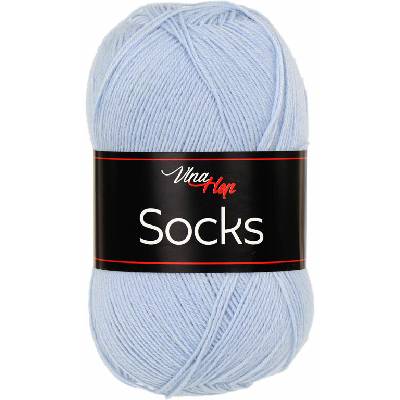 Vlna-hep Socks - ponožková Socks: 61347 Nebesky modrá
