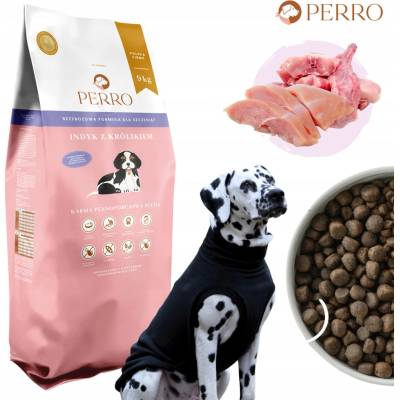 Perro Junior Turkey with rabbit 9 kg