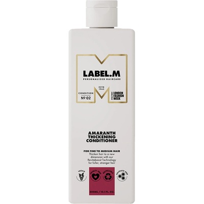 label.m Уплътняващ балсам за обем и блясък, 300 ml