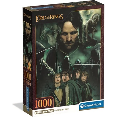 Clementoni - Puzzle Lord Of The Rings - 1 000 piese