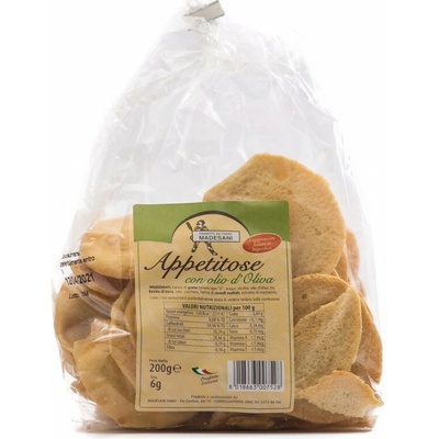Madesani talianske chrumkavé mini slané snacky 200 g