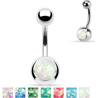 Šperky eshop stříbrné náušnice blýskavá spirála barevný krystalek Swarovski PC15.05 tmavě zelená