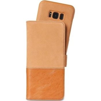 Pouzdro HOLDIT Wallet Case mag.Galaxy S8+ - hnědé Leat/Sue