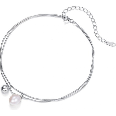 Silenti Jewelry Сребърна гривна за крак "Изразителност