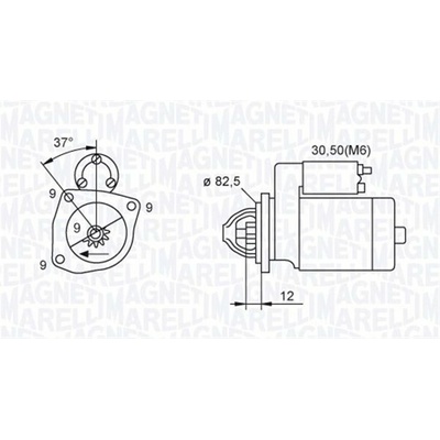 MAGNETI MARELLI Štartér 063721264010