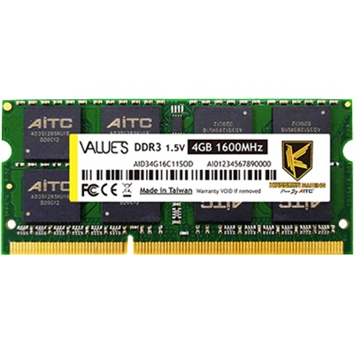 KINGSMAN 4GB DDR3 1600MHz KSD34G16C11SOL