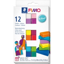 Fimo Soft Modelovacia hmota sada 12x25 g Brilliant 12 farieb