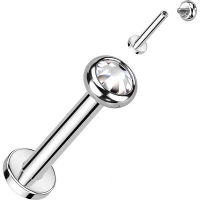 S4U Piercing do brady labreta TITAN (čirá) TIT1291C-1208