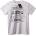 NOONEBRAND 1990 ГENUINO Легенда Тениска - 2XL, White