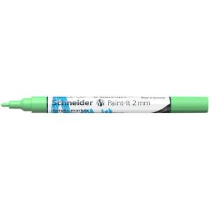 Schneider Декоративен маркер, акрилен, 2 мм, SCHNEIDER "Paint-It 310", пастелно зелен 120124 (120124)