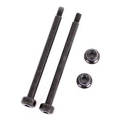 Traxxas Предни оси Трасксас Следж 1/8 suspension pins, outer, front, 3.5x48.2mm (hardened steel) (2)/ m3x0.5mm nl, flanged (2) trx9542 (trx9542)