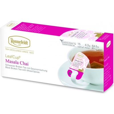 Ronnefeldt LeafCup Masala Chai čaj sáčky 15 x 4.3 g