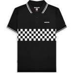 Lambretta Блуза с яка Lambretta Men's Tone Short Sleeve Polo Shirt - Black