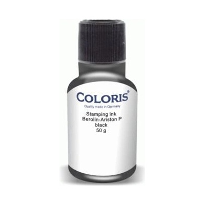 Coloris Razítková barva Berolin Ariston P na přírodní tkaniny černá 50 g – Zboží Mobilmania