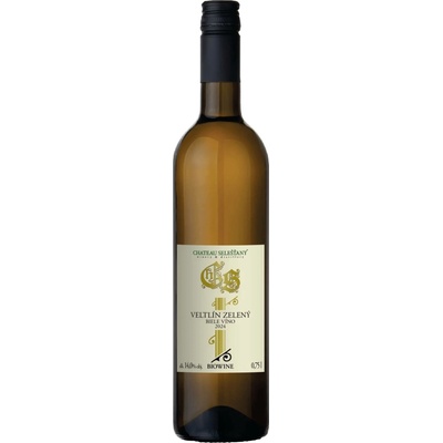 Chateau Selešťany Veltlín Zelený BIO 2024 14% 0,75l (holá láhev)