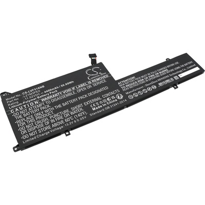 Cameron Sino Батерия за Lenovo Ideapad Flex 5 14abr8 82xx000d и други, 4400 mAh, Li-Ion (CS-LVF516NB)