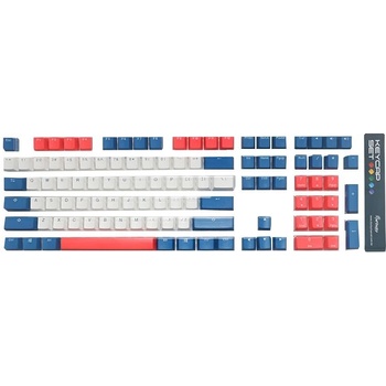 Ducky Channel Ducky Bon Voyage 108-Keycap Set PBT Double-Shot US Комплект капачки за механични клавиатури (DKSA108-USPDZZZOB)