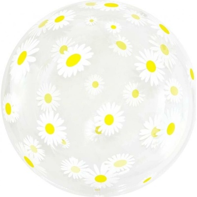 Godan Priesvitný balón Margarétky 46 cm