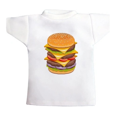Tričko na láhev Hamburger