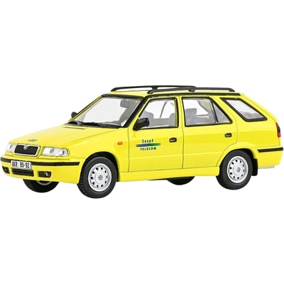 Abrex Škoda Felicia FL Combi 1998 Žlutá Telecom 1:43