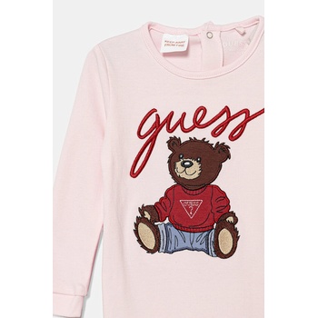 Guess Бебешки памучни ританки Guess (H6RW01.KA6W4.PPY2.G)