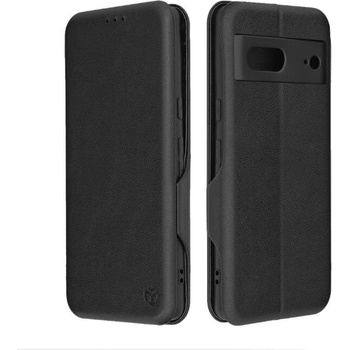 Techsuit Кожен Калъф за Google Pixel 7, Tech-Protect Techsuit Safe Book Case, Черен (5949419000841)