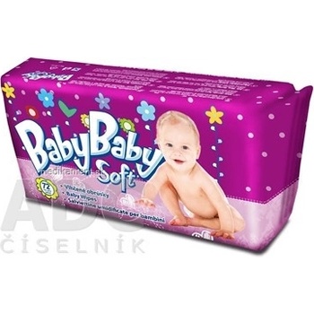 Babybaby Soft detské vlhčené utierky 72 ks