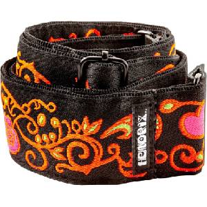 Dunlop JH23 Hendrix Blacklight Monterey Orange Колан за китара (JH23)