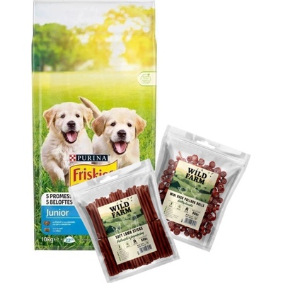 Friskies Junior Štěně Kuřecí maso Zeleninová 15 kg