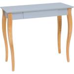 Ragaba Светлосиво бюро за писане, дължина 85 cm Lillo - Ragaba (RAGABAWDLIL28)