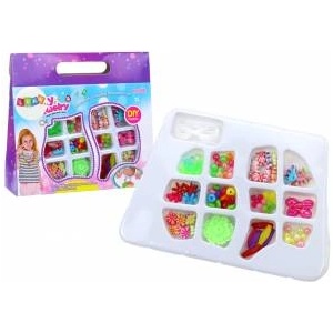 LEAN Toys Creative Set of Beads for Making Colorful Jewelry