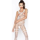 Bodystocking BS045 white biela