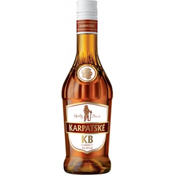 Karpatské Brandy 40% 0,5 l (čistá fľaša)