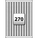 GENTLE УНИВЕРСАЛНИ ЕТИКЕТИ - 17.8 mm x 10 mm - 270 броя на лист - 100 листа - PN BR0336 - OUTLET - GENTLE (700 LABBR0336)