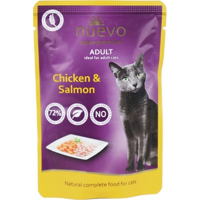 Nuevo Cat Adult kuře a losos 85 g
