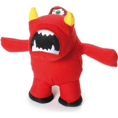 Record látkový monster červený 18 cm