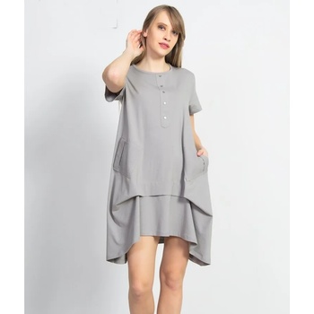 Image 1 of Плажна туника рокля в сив цвят