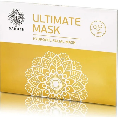 GARDEN Златна маска за лице с колаген и грозде, GARDEN Ultimate Hydrogel Facial Mask 2pcs/box