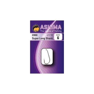 Ashima C900 Super Long Shank veľ.6 10 ks