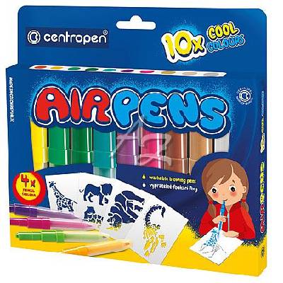 Centropen foukací fixy 1500/10 Cool Colours 10 barev