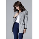 Lentif elegantní kabátek L009 šedý