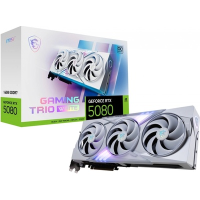 MSI GeForce RTX 5080 16G GAMING TRIO OC WHITE