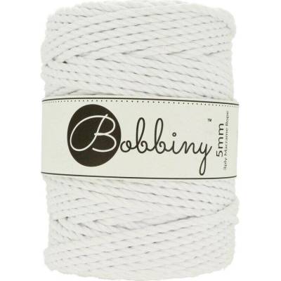 Bobbiny Rope White 5 mm