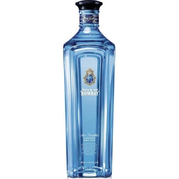 Star of Bombay London Dry Gin 47,5% 0,7 l (čistá fľaša)