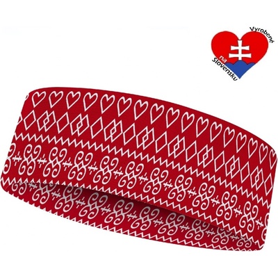 Sportcool Active 7708 dvojvrstvová červená/biela