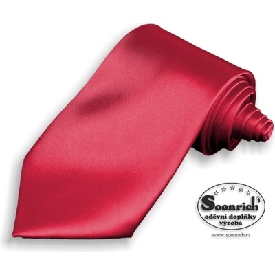 Soonrich kravata červená kjs009 – Zboží Dáma