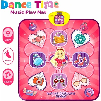 Bavytoy Taneční podložka růžová 100 x 87 cm – Zboží Živě