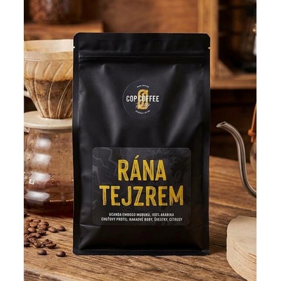 Cop Coffee Rwanda Segin jemné mletí espresso 300 g