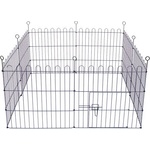 ABC-ZOO Оградка Dog Park Black Lux 8-ъгъл, M - 61 x 76 см
